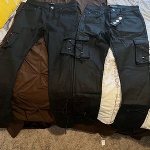 Serenade 1111 wax cargo jeans